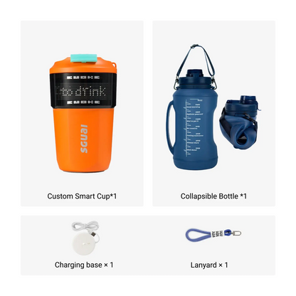 Custom Smart Reusable Insulated Iced Coffee Cup