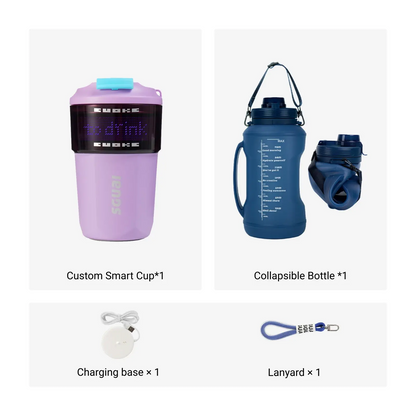 Custom Smart Reusable Insulated Iced Coffee Cup