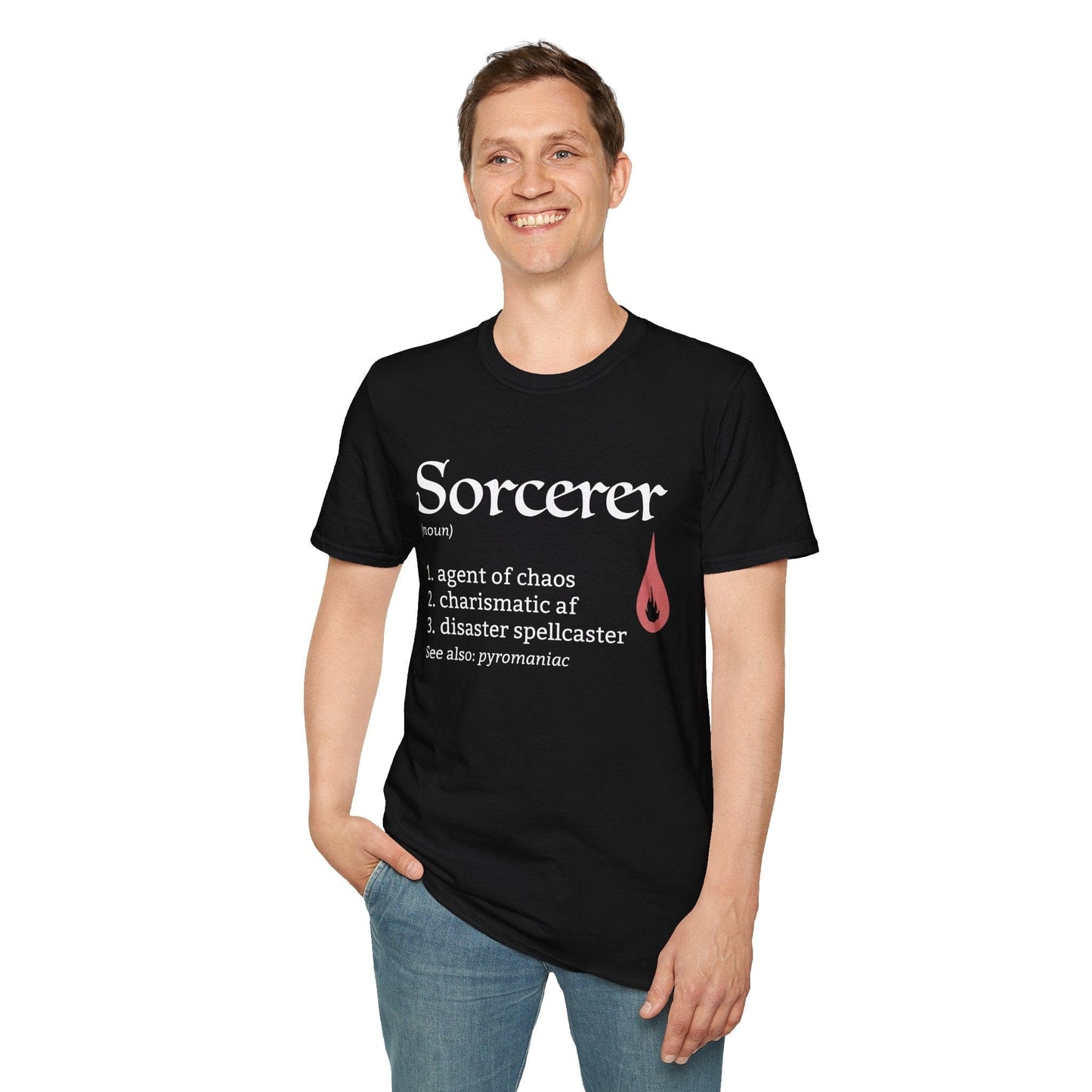 Sorcerer Class Definition D&D T-Shirt