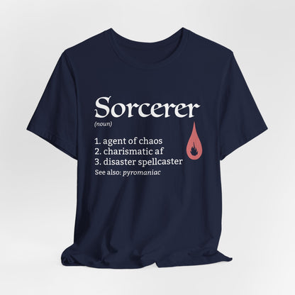 Sorcerer Class Definition D&D T-Shirt