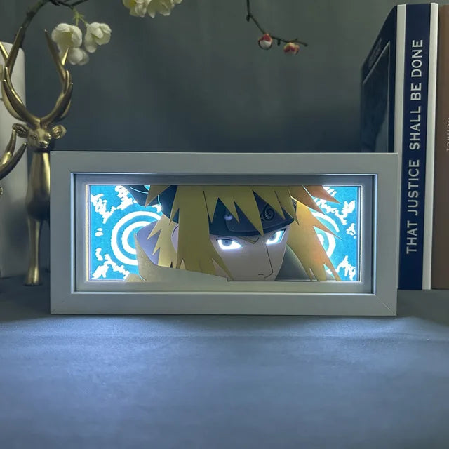 3D Naruto LED Light Box: Action Figures Lamp